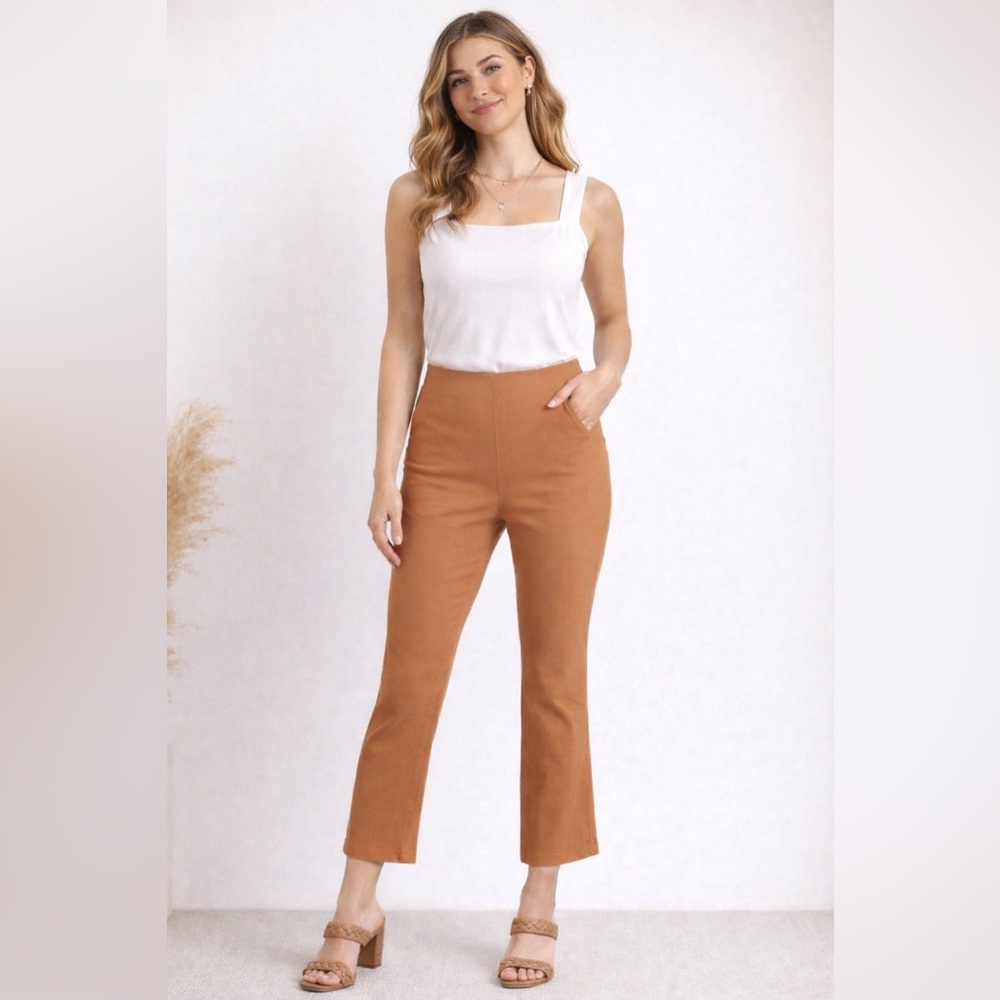 High rise Skinny Ankle Pants